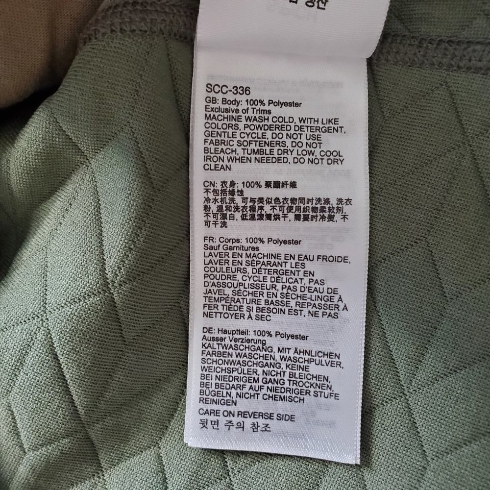 Marmot Annie LS Sz Small Pullover Olive Green NWT - Picture 9 of 16